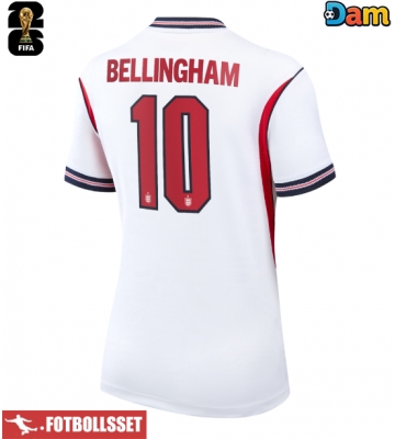 England Jude Bellingham #10 Hemmatröja Dam VM 2026 Kortärmad